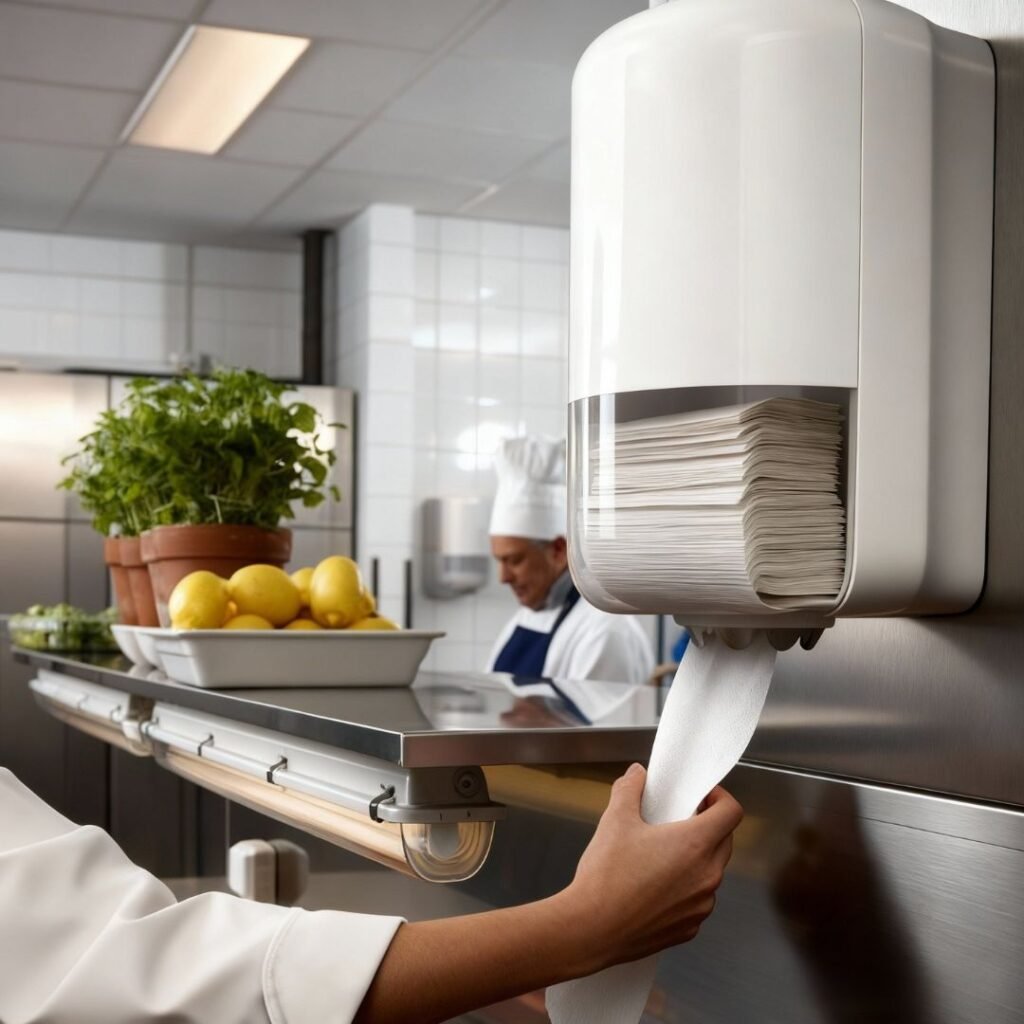 Despachadores de toallas : Donde los procesos deben estar impecables